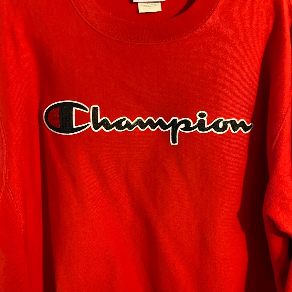 Reverse weave champion sweatshirt